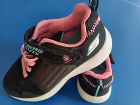 Dětské boty tenisky svítící Skechers vel.31 - 3