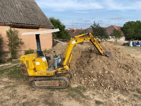 Pásové minirypadlo HUTTER IHI 14 GX / hmotnost do 1.5 t - 3