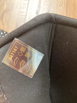 Nové černé polokozačky s kamínky (vel. 40) PC 990,- - 3