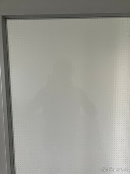 1 ks SEPOS pravé dveře 80cm a zárubně prosklené nové - 3