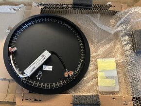 Dekorativní kulaté zrcadlo s LED podsvícením 40 cm, studené - 3