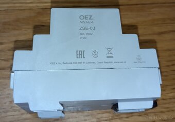 OEZ zásuvka na DIN lištu Zse-03 - 3