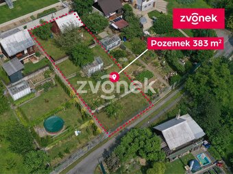 Chata Zlín - Malenovice, velká zahrada 367 m2, skleník - 3