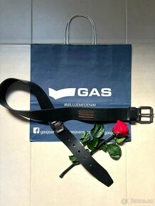 GAS JAKO NOVÝ kožený pásek unisex 85cm - 3