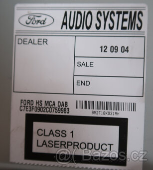 ford Smax mk1 2011-2015 navigace MCA s video vstupem - 3