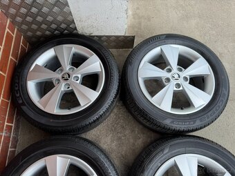 Alu 16" 5x112 škoda VELORUM letní 85% O3, TOP - 3