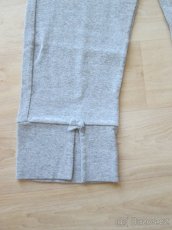 Šedé 3/4 legíny - 3