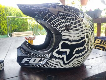 Motocross přilba fox v3 rider - 3
