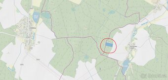Prodám lesní pozemek v k.ú. Sovoluská Lhota - 3