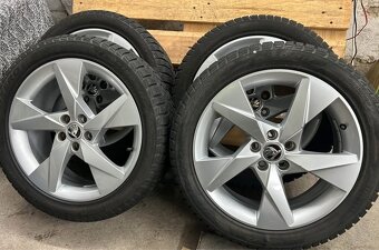Alu kola 5x100 R17 Volans originál Škoda - 3