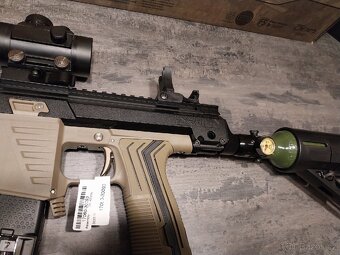 NOVÝ - MCS snížené vzduchové vedení do pažby pro Emek EMF100 - 3