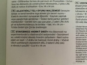 Stavebnice " Horký drát " - 3