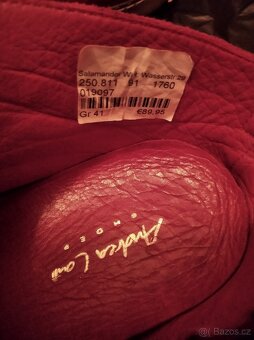 boty Andrea Conti dámské kožené vel.41 - 3