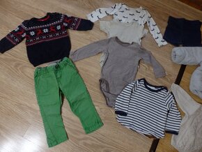 Mix oblečení H&M 74-80 - 3