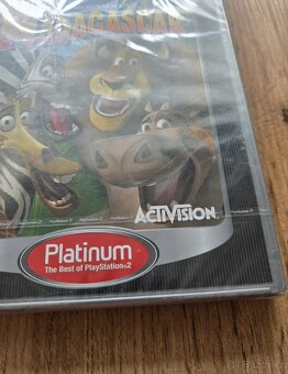 PS2 Madagascar, zabalený sealed - 3