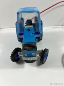 Traktor ZETOR CRYSTAL s valníkem - KDN KADEN - stará hračka - 3
