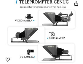 ILOKNZI Teleprompter 16" - čtecí zařízení - 3
