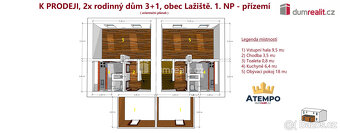 Prodej, rodinný dům, dvojdomek, obec Lažiště, okr. Prachatic - 3