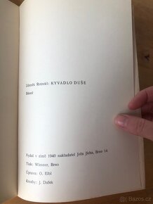 Zdeněk Rotrekl Kyvadlo duše, podpis - 3