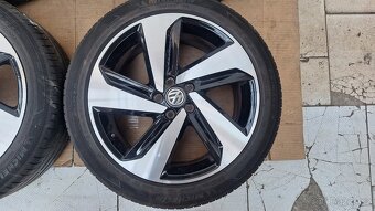 Alu kola VW 17" 5x100 letní pneu 215/45 R17 6+mm Polo Gti - 3