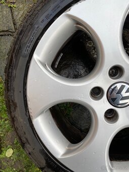 Alu disky + pneu 4ks Vw golf gti 7,5x17h2 et 51 - 3