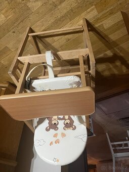Jídelní stolek s židli pro kojence a batolata - 3