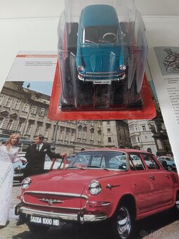 ŠKODA 1000 MB hachette 1:24 - 3