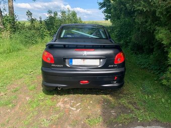 Peugeot 206 cc Rallye N1600 (1.6 120koní) 940kg - 3