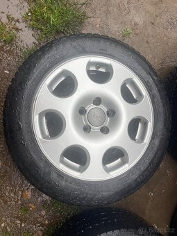Prodám alu kola R16 205/55 zimni - 3