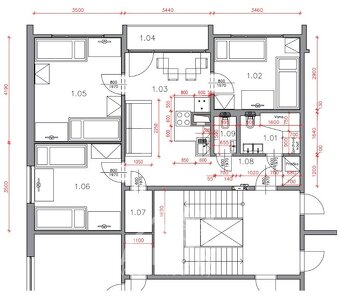 Pronájem byty 4+kk, 71 m2 - Hejnice, ev.č. 00150 - 3