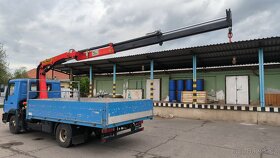 MAN L10-163 valník,hydraulická ruka,naj.68000 KM,1 majitel, - 3