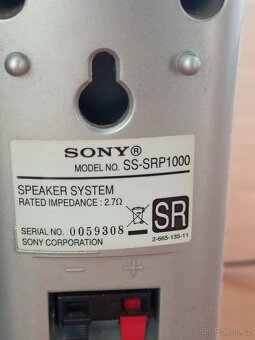 Starší domácí kino Sony - 3