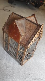 Klec velmi stara rucni prace - 3