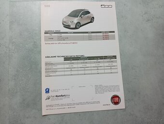 Fiat 500 katalog - doprava v ceně - 3