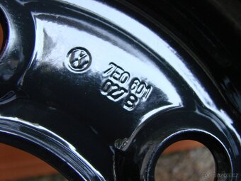 4 x Plechové disky 5x120 r17 VW Transportér - 3