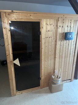 Finská sauna Karibu+kamba BioMat 9 kw - 3