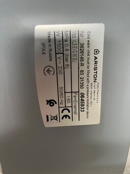 Bojler ARISTON 65litrů - 3