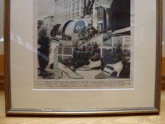 Baťa starý reklamní plakát. - 3