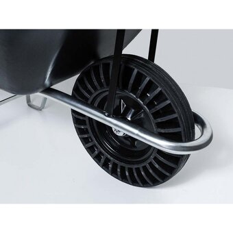 Hospodářské kolečko Kataro s plastovou korbou 120l - 3