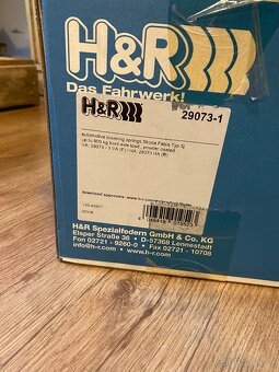 Pružiny HR - Fabia 2 - 3