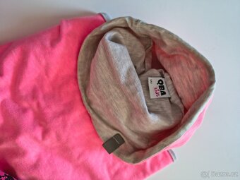 Jarní podšité čepice s nákrčníkem - komplet - 3