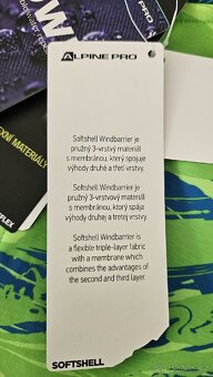 Softshellova bunda Alpine pro 116/122 - 3