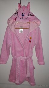 Mikinové šaty a župan vel. 110 - 116 - 3