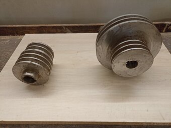 Řemenice klínová dvourychlostní, pár - 3