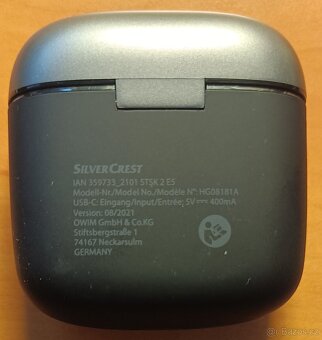 Bluetooth sluchátka Silvercrest - 3