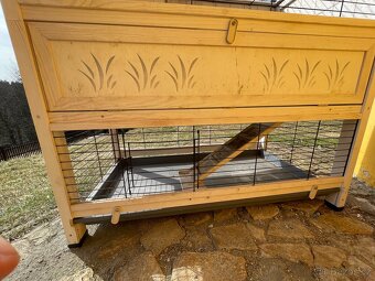 Dřevěná klec dvoupatrová - 3