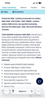Herní počítač LYNX ProGamer 2020 - 3