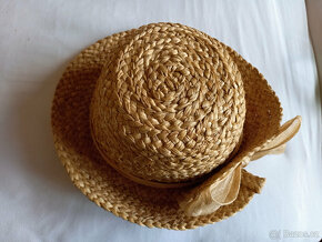 RETRO SLAMĚNÝ DÁMSKÝ KLOBOUK - 3