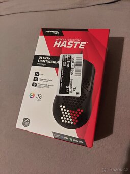 HyperX Pulsefire Haste – jako nová - 3