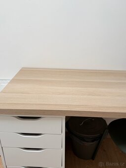 Psací stůl s šuplíky ikea - 3